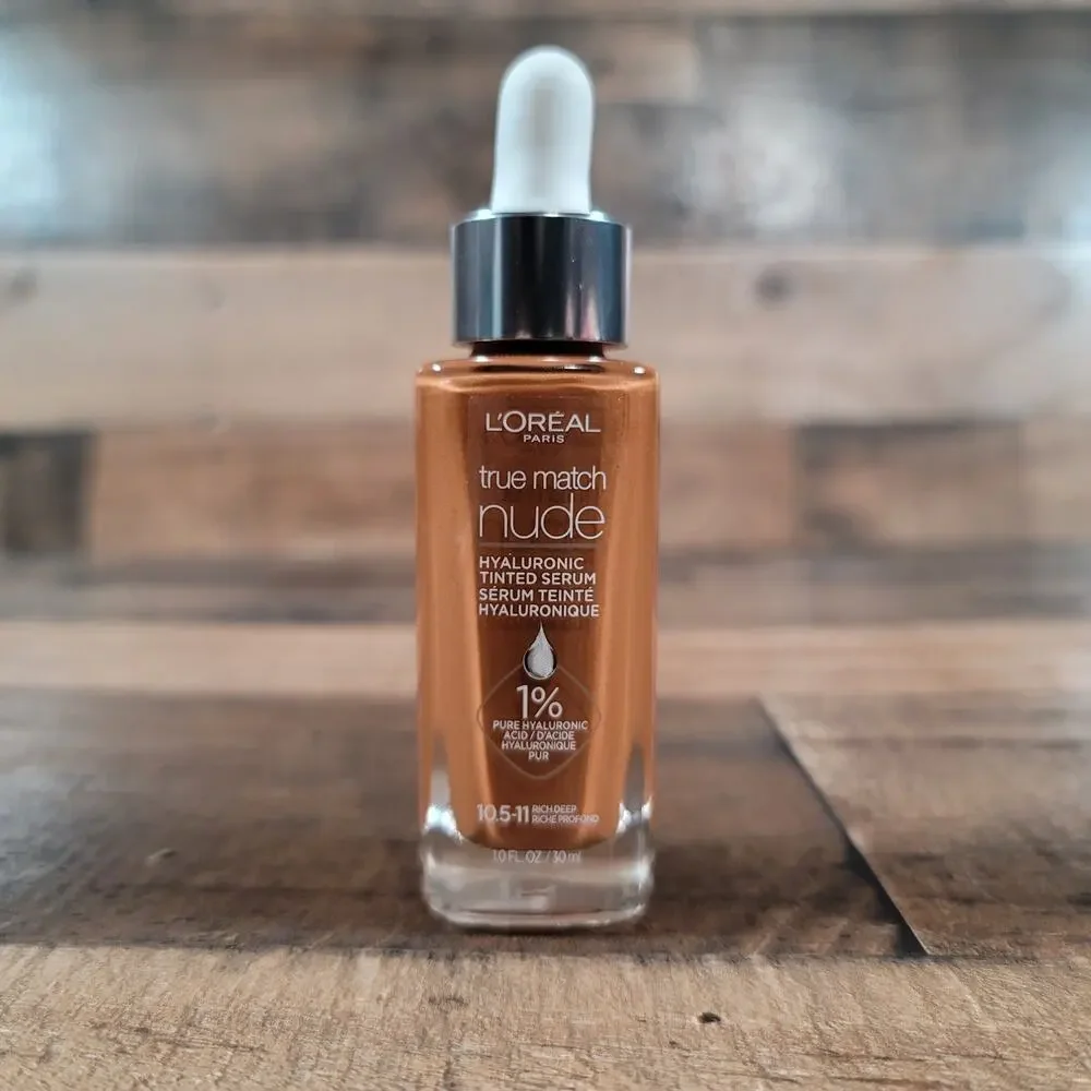 L'OREAL of Paris  True Match Nude Hyaluronic Tinted Serum 10.5-11 Rich Deep